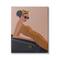 Stupell Industries Fashion Trend Woman Cheetah Print Dress Sports Car Canvas Wall Art